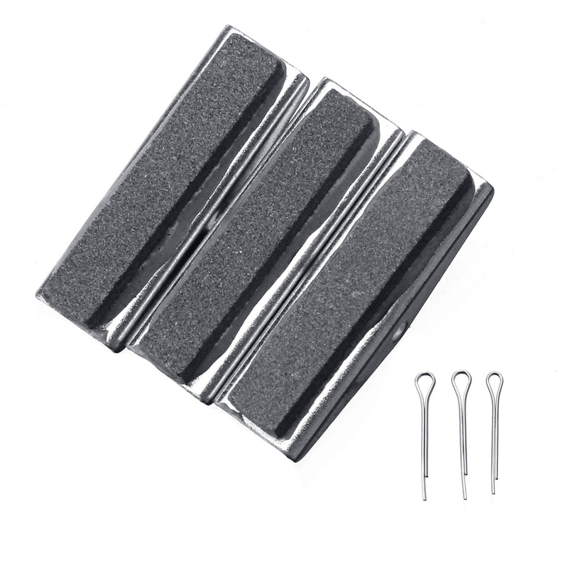 3Pcs 1-1/8" 2" 3" 4" Engine Cylinder Hone Shaft Stones Honing Tool Replacement Accessories