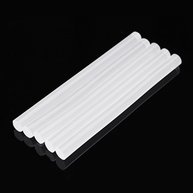 100Pcs 7mm x 100mm White Transparent Hot Melt Gule Sticks DIY Craft Modeling Repair Adhesive