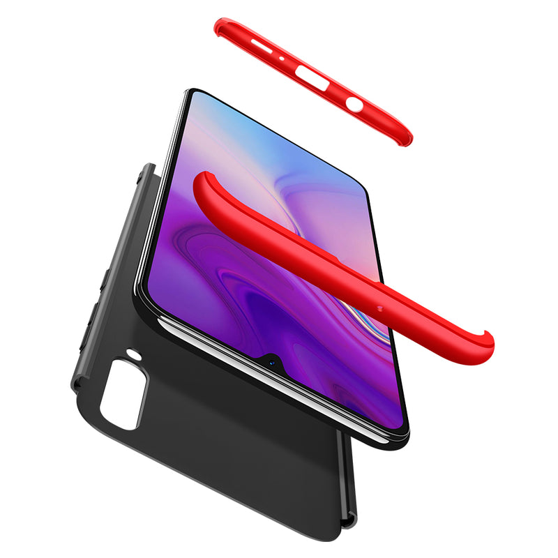 Bakeey 3 in 1 Double Dip 360 Hard PC Protective Case for Samsung Galaxy A50 2019