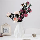 Origami Plastic Vase Imitation Ceramic Plastic Flower Pot Home Decoration
