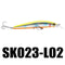 SeaKnight SK023 1PC 22.5g 125mm 0-1.5M Depth Fishing Lure Minnow Swimbait Lure BBK Hooks
