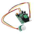 3pcs DC 12V 3-Wire Human Body Induction PIR IR Pyroelectric Infrared Sensor Module Relay Control Out