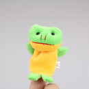 10Pcs Plush Animal Finger Puppet Set Play Learn Story Toys Kids Baby Early Educational Dolls Gift