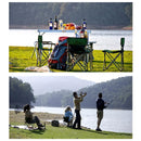 Outdoor Portable Folding Chair Fishing Camping Beach Picnic Chair Seat With Cup Holder