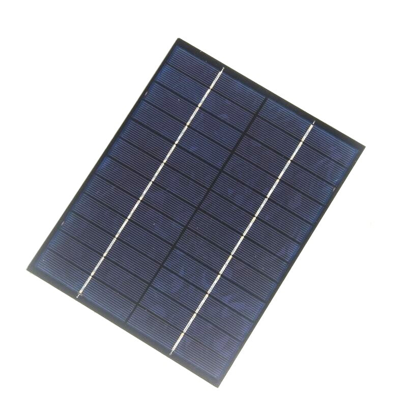 6.5W 12V 5V Solar Panel Solar Battery Charger For 12V Battery Mobile Phone