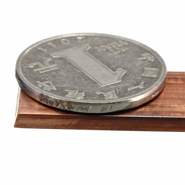 3mm x 15mm x 250mm Copper T2 Cu Metal Flat Bar