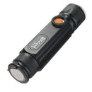 Elfeland  T6 2000LM 3Modes Magnetic Tail Rechargeable Zoomable LED Flashlight