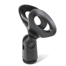 Universal Plastic Microphone Clip Clamp Holder Flexible Rubberized Stand Bracket for Microphone