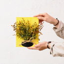 DIY Artificial Flowers for Decorations Wooden Board Wall Hanging Artificial Flowers Plastic