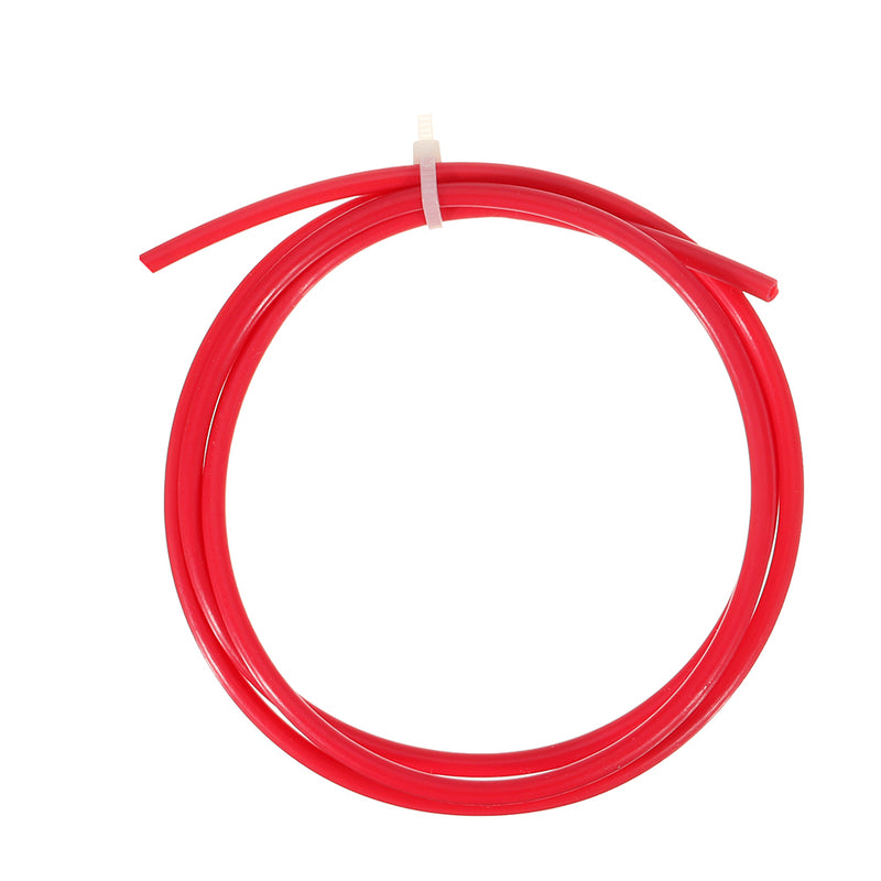 10 Rolls Red PTFE Feed Tube Long 1M Distance Guide Tube Iron Fluorine Tube for 3D Printer - Black
