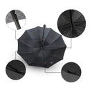 Xmund XD-HK10 27inch 1-2 People Folding Umbrella Double Layer Portable Automatic Umbrella Camping Sunshade