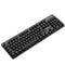 XINMENGN520 2.4GHz Wireless Retro Keyboard and Mouse Combo Set for School Office Use