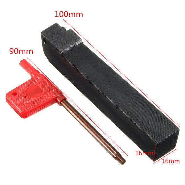 SCLCR1616H09 Lathe Turning Tool Holder With 10pcs CCMT09T304 Carbide Inserts