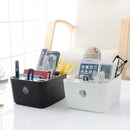 ZH-123 Detachable Plastic Storage Box Washable Makeup Cosmetic Organizer Remote Control Storage Holders Home Office Desktop Organizers