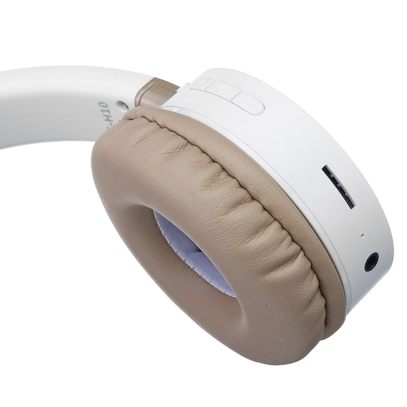 Glamshine GS-H10 Wireless Stereo bluetooth 5.0 Stretchable Headphone Large Capacity Earphones Support TF Card