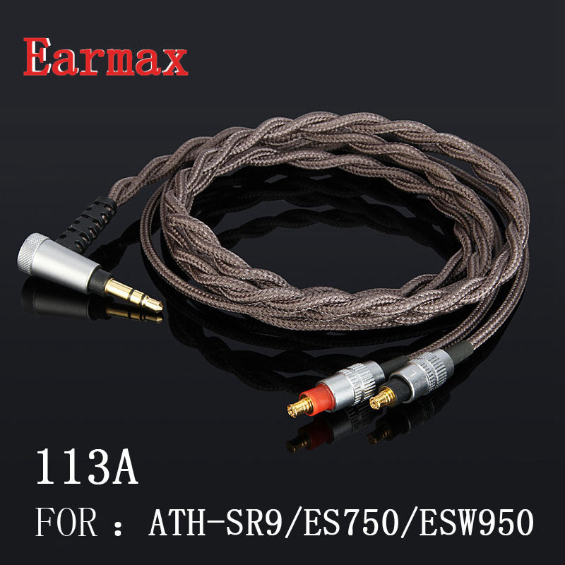 Earmax 113A A2DC DIY Replacement Headphone Earphone Audio Cable For ATH-SR9 ES750 ESW950
