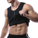 Sweat Sauna Body Shaper Men Vest Thermo Neoprene Trainer Sliming Waist Belt Tracksuit Up Grade