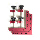 Drillpro 6pcs/set 120/140/160mm 90 Degree L-shaped Auxiliary Fixture Positioning Panel Fixing Clip Woodworking Clamping Tool