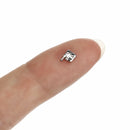 Dental Orthodontics Buccal Tubes Mini Metal Brackets Braces 0.022'' Hooks Dental Bracket