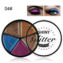 XLOONG 5 colors Eye Shadow Palette Shimmer Eyes Makeup Set