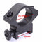 25.4mm Low Profile Scope Ring HolE-mount Fit For 20mm Weaver Rails