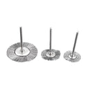 30pcs Stainless Steel Wire Brush Set Cleaner Polishing Brushes Cup Wheel For Dremel Rotary Tool