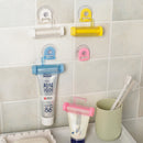 Honana BX- 014 Rolling Squeezer Toothpaste Dispenser Tube Partner Holder Sucker