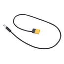 RJXHOBBY XT60 Male Bullet Connector to Male DC 5.5X 2.1mm DC5521 Rubber Power Cable for T12 Electric Soldering Iron