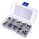 3 x 200pcs 10 Values Transistors Pack Transistor Assortment Kit With Storage Box