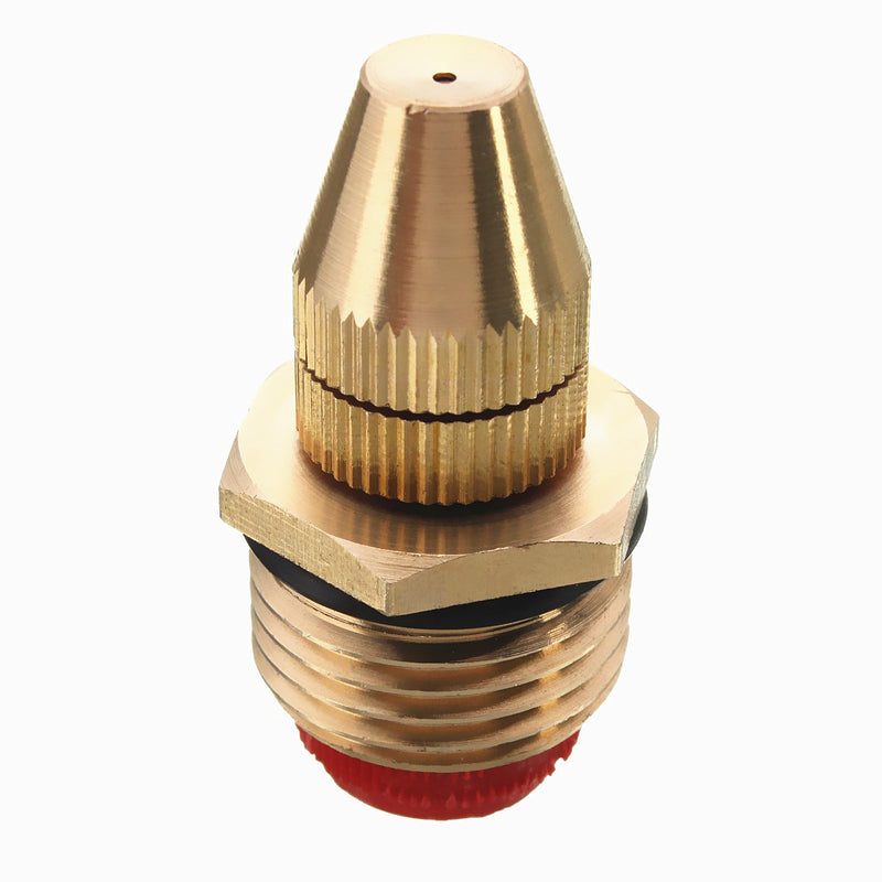 1/2 Inch Brass Adjustable Sprinkler Garden Lawn Atomizing Water Sprayer Nozzles