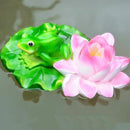 Floating Pond Decor Outdoor Simulation Resin Cute Swimming Pool Lawn Frog Decorations Ornament Garden Art in Water