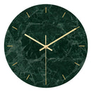 Loskii CC007 Creative Marble Pattern Wall Clock Mute Wall Clock Quartz Wall Clock For Home Office Decorations