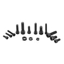 Suleve MXCH5 500Pcs M3 M4 M5 Carbon Steel Screw Hex Socket Cap Head 8-20cm Bolt Nut Assortment