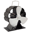 Bakeey 3-leaf Heat Fireplace Fan Powered Home Efficient Heat Distribution Low Noise