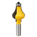 2pcs 1/2 Inch Shank Door Handrail Router Bit Set Woodworking Cutter Tool Set