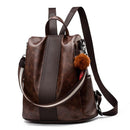 Women Lady Girls School Leather Backpack Outdoor Travel Handbag Portable Shoulder Bag