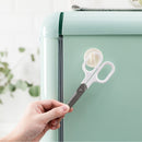 Jordan&Judy 4Pcs ABS Magnet Hooks Kitchen Refrigerator Storage Hanger Home Hanging Hook Traceless