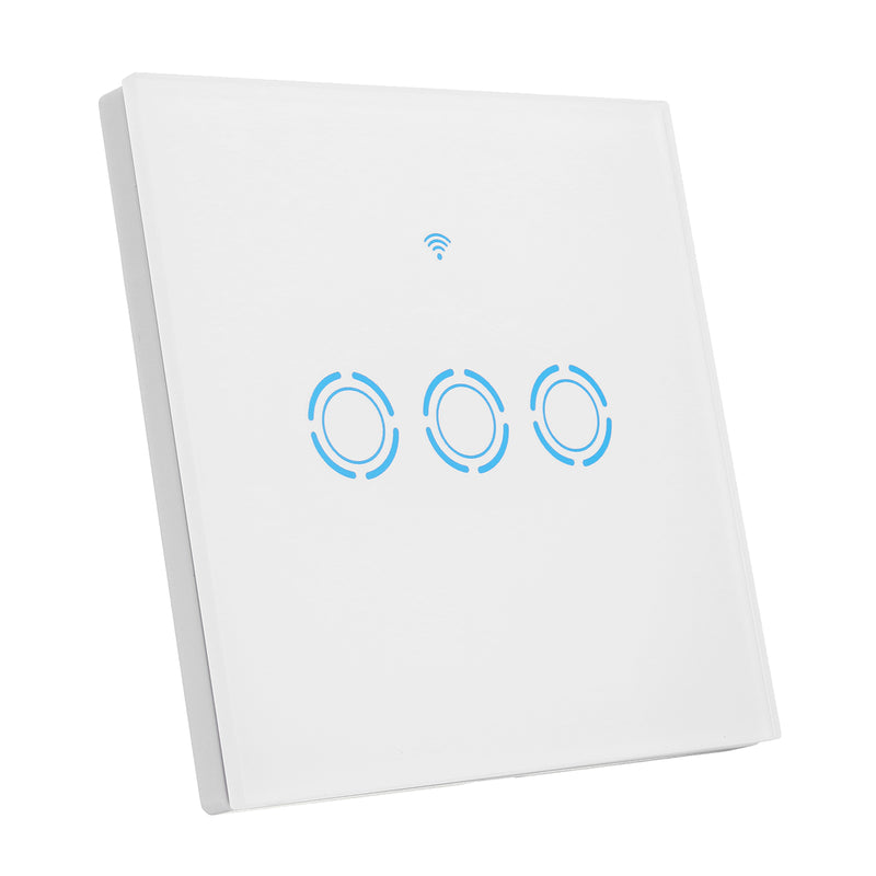 90-250V Smart Panel Switch Touch Wall Switch APP Remote Controller Fit Echo Alexa Google Home EU