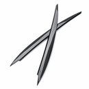 Car Headlight Eyebrow Eyelid Cover Trims Stickers Accessories For VW Golf 7 VII GTI GTD R MK7 2013-2017
