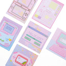 6 Pcs/pack Colorful Sticky Notes Cartoon Love Game Pad Sticky Memo Notes Gift Stationery Office Sticker School Supplies