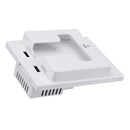 MoesHouse Wall Socket Electric Qi Wireless Charger 5W Dual USB Port Mobile Phone Holder EU/UK Style