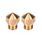 MK10 0.4mm M7 Threaded Brass Nozzle for 1.75mm Filament 3D Printer Part