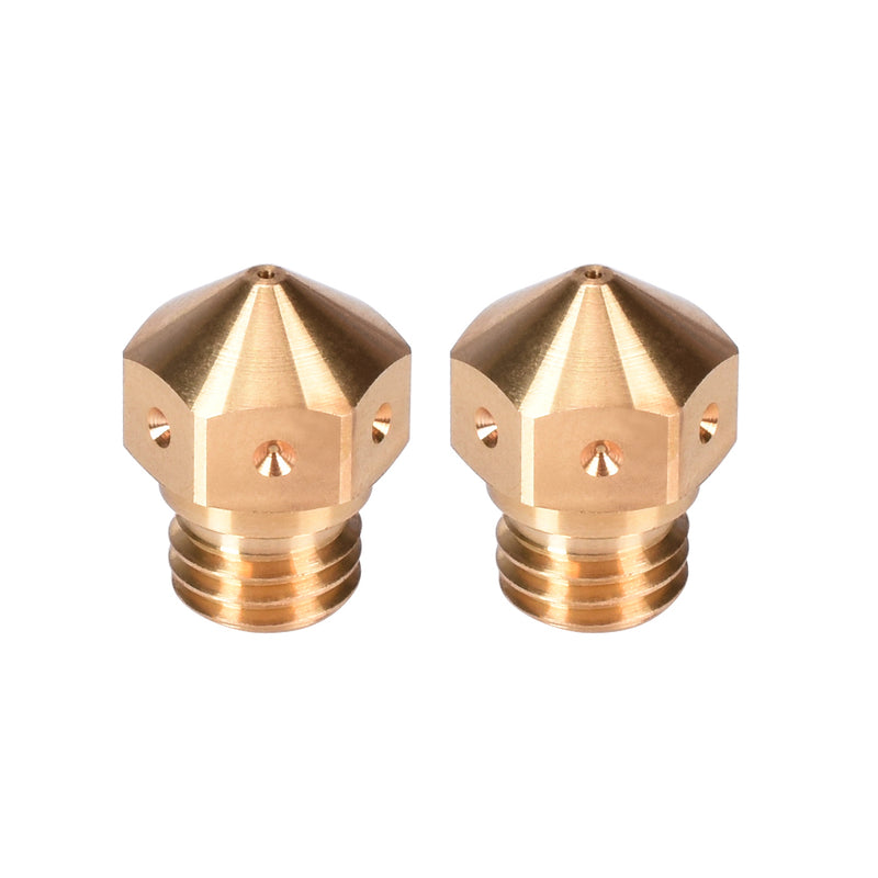 MK10 0.4mm M7 Threaded Brass Nozzle for 1.75mm Filament 3D Printer Part