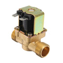 DC 12V Brass Electric Solenoid Valves 2 Way Normally Closed Valve