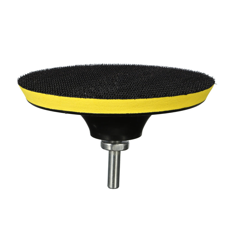 50pcs 125mm Sanding Disc Sandpaper with Backing Pads Grinder Sanders Drill Adaptor Polishing Pad