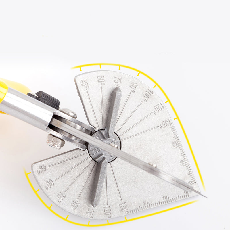 Paron JX-1802S 45-135 Degree Adjustable Shear Cutter Universal Angle Wire Duct Scissor Hand Tool