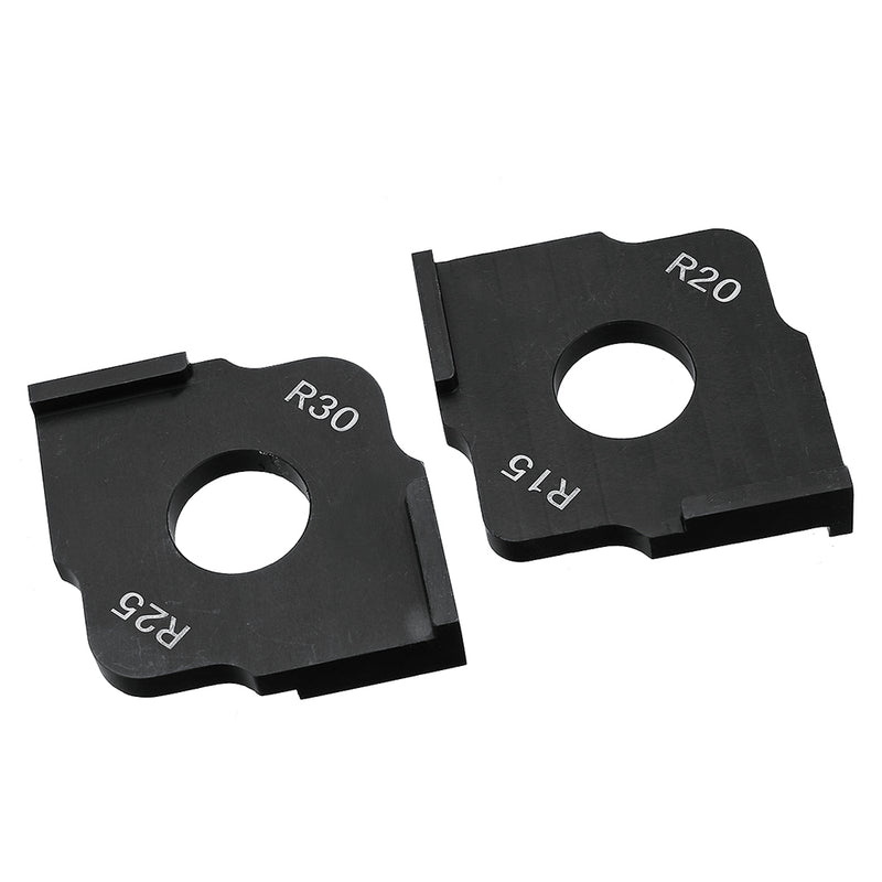 2pcs Radius Quick Jig R15 R20 R25 R30 Woodworking Router Table Jig Corner Template Tools