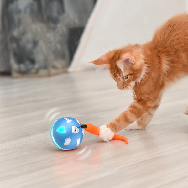 Bentopal USB Charging Smart Ball Smarts Sensor Balls Pet Toys Colorful Light Balls For Cat & Dog