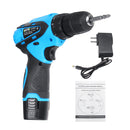 21V/16.8V/12V Li-ion Battery Electric Cordless Drill Screwdriver Driver Repair Tool 1/2 Speed