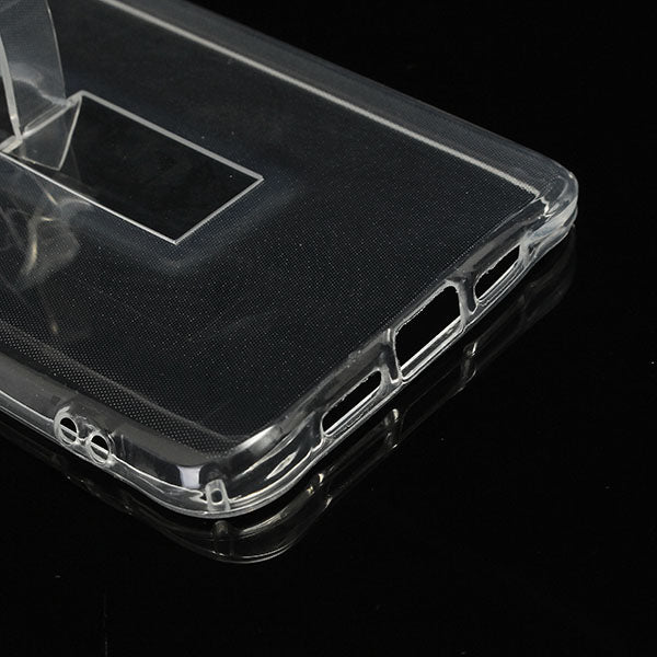 Retractable Finger Ring Holder Transparent Soft TPU Case for Xiaomi Mi5